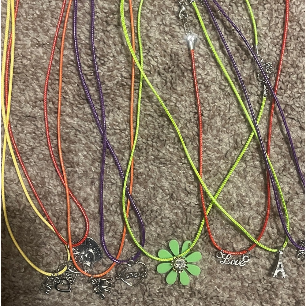 Need a thank you gift for posh buyers? Set of 8 cord necklaces
